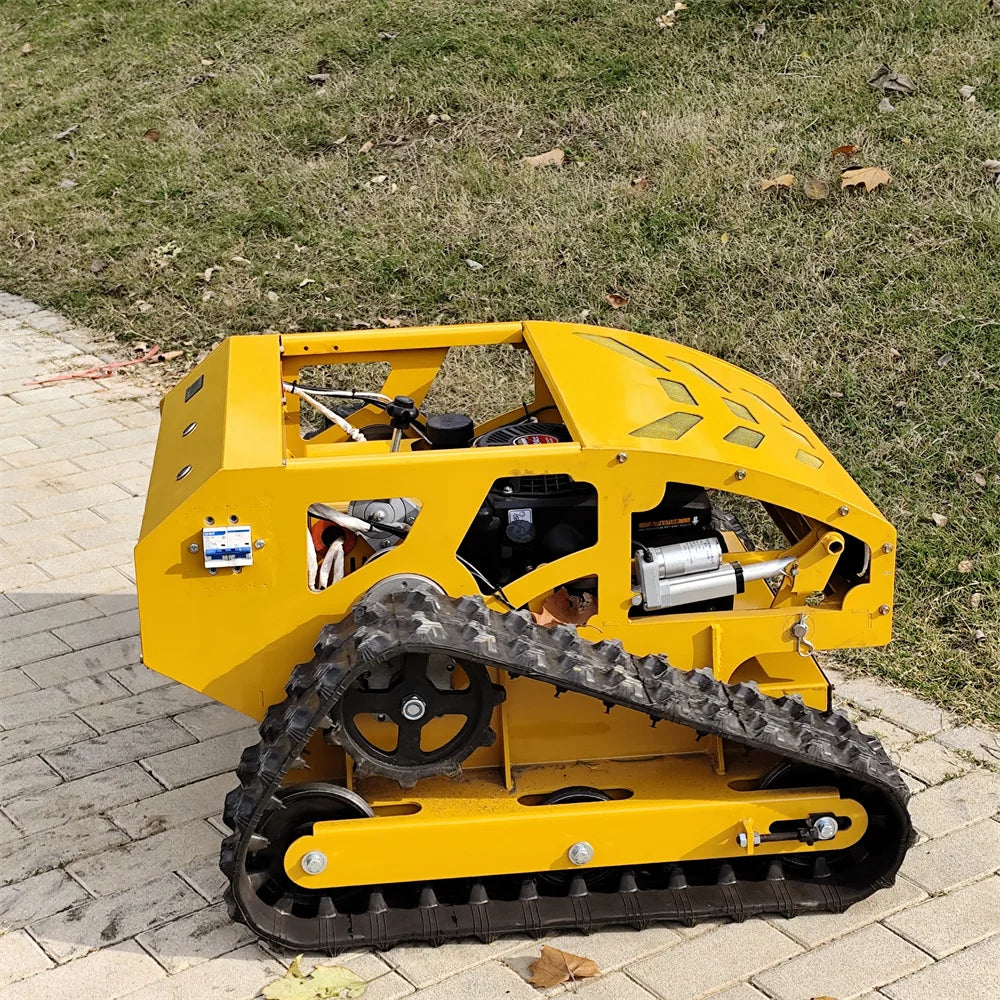 Small Crawler Remote Control 4 Stroke Engine Cordless Industrial Grade DIY Automatic Self Propelled Lawn Mower Robot 550mm