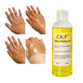 Private Label Extra Strength Whitening Acanthosis Nigricans Dark Knuckles Body Skin Orange Extra Strong Yellow Peeling Oil