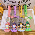 Magic Girl Cartoon Key Chain Cute Couple Car Key Chain Schoolbag Pendant Creative Key Pendant Wholesale