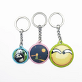 25/32/37mm Colorful Keychain Single Side Button Badge Material for Decoration