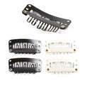 Leeons Factory Price Hair Extension Snap Clips Stainless Steel U Shape Wig Clips for Hair Extension