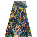 Luxury Sequins Embroidery African Bridal French Lace Fabric