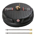 Hot-selling 15 Inch 1/4 Quick Connector High Pressure Washer Surface Cleaner Floor Sweeper for Road Cleaning