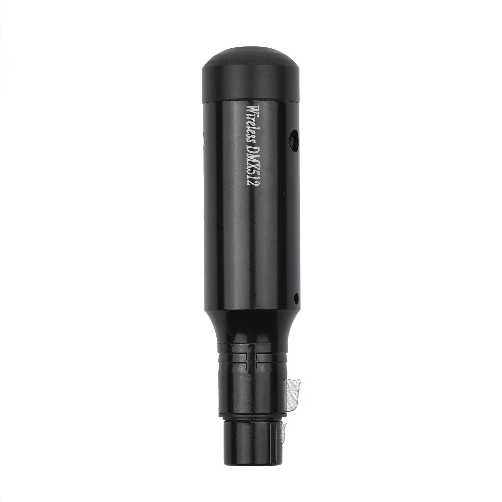 Mini 2.4G Wireless DMX512 Receiver 3 Pins XLR Female Connector Built-in Antenna Rechargeable Lithium Battery for Stage Lighting