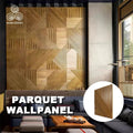 MUMU 3D Vintage Sense of Design Decorative Texture Interior Hotel Suits Wood Panel Wall Sheet