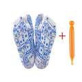 Disposable Anti-Bacterial Crew Casual Acupressure Reflexology Socks Jacquard Technology Quick Dry Breathable Features for Spring