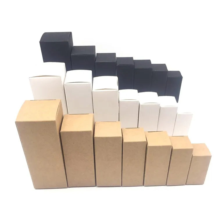 5ml 10ml 15ml 20ml 30ml 50ml 100ml Essential Oil Bottle Packing Box Dropper Bottle Packing Paper Box for Bottle
