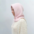 Wholesale Fashion Balaclava Distressed for Womens Winter Warm Hat Knitted Scarf Hooded Neck Warmer Thick Windproof Hats Cap