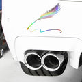 Feather Pen Sticker Car Vehicle Truck Window Wall Bumper Helmet Vinyl Decal Gift Die Cut Decals Laptop Window Glass