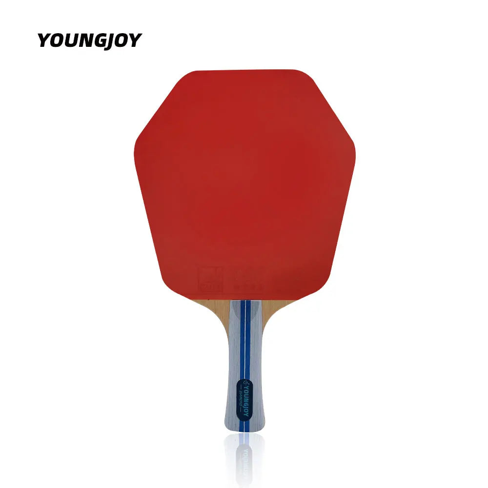 Youngjoy DiamondT88 Hexagon Shape Carbon Fiber 7-Layer ITTF Approved Pimples in Offensive Table Tennis Blade for Ball 40+