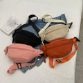 Factory Direct Sales Fashion Casual Shoulder Bag Canvas Cellphone Crossbody Light Weight Messenger Bag