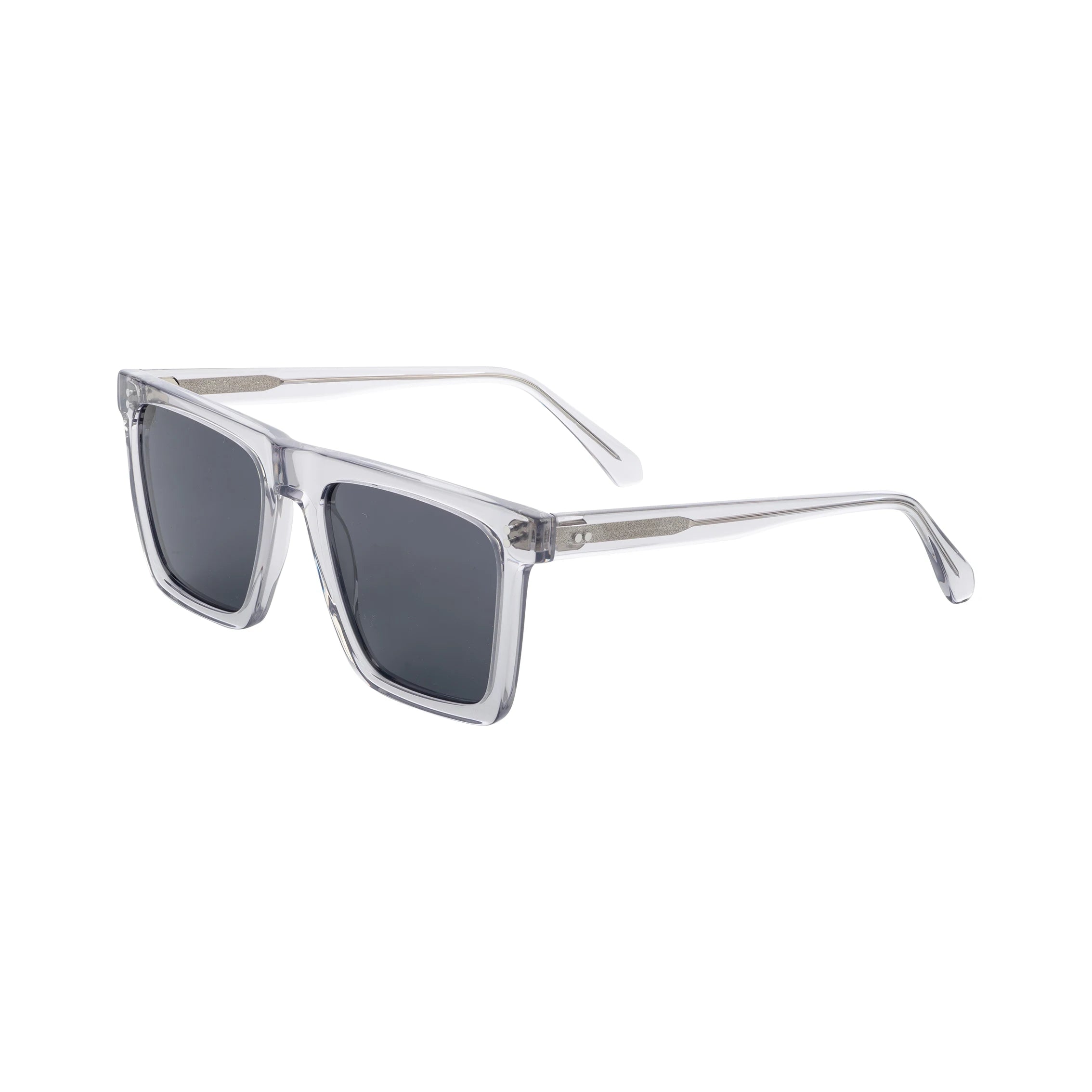 Luxury Handmade Customized logo Oversize Thick square Polarized Acetate Sunglasses