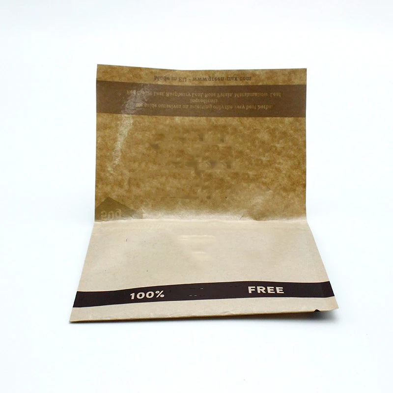 Wholesale Heat Seal Smell Proof Plastic Kraft Paper Tobacco Bags Hand Rolling Cigar Tobacco Pouch Packaging Bags