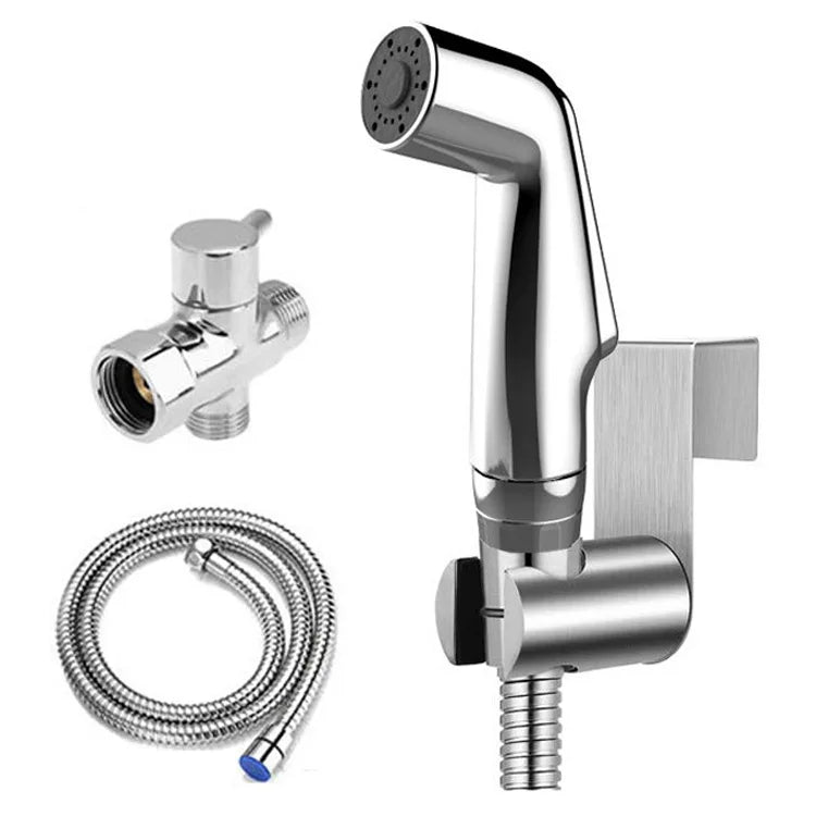 Handheld Toilet Bidet Sprayer for Toilet-Adjustable Water Pressure Control Bidet Sprayer with Bidet Hose for Feminine Wash