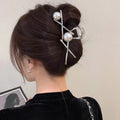 VKME Fashion New Geometric Pearl Hair Clip for Women Jewelry