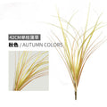 A-1235 Cheap Outdoor Indoor Fake Plant Realistic Artificial Dried Grass Autumn Artificial Onion Grass