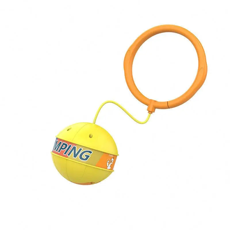 New Kindergarten Sense System Training Toy Children's Flash Jumping Ball Encourages the Magic One Foot Swing Foot Ball