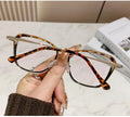 Premium Blue Light Blocking Photochromic Glasses Fashion Non-Prescription Eyewear Frames Customizable Logo