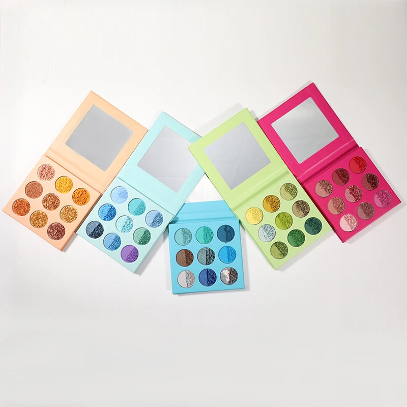 O'CHAIN Wholesale Eyeshadow Palette Vegan Eye Shadow Palette Makeup Custom Eyeshadow Palette Private Label