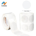 Factory Direct Wholesale Transparent Round Sealing Stickers for Packaging clear Labels Customizable Sizes & Logos Available