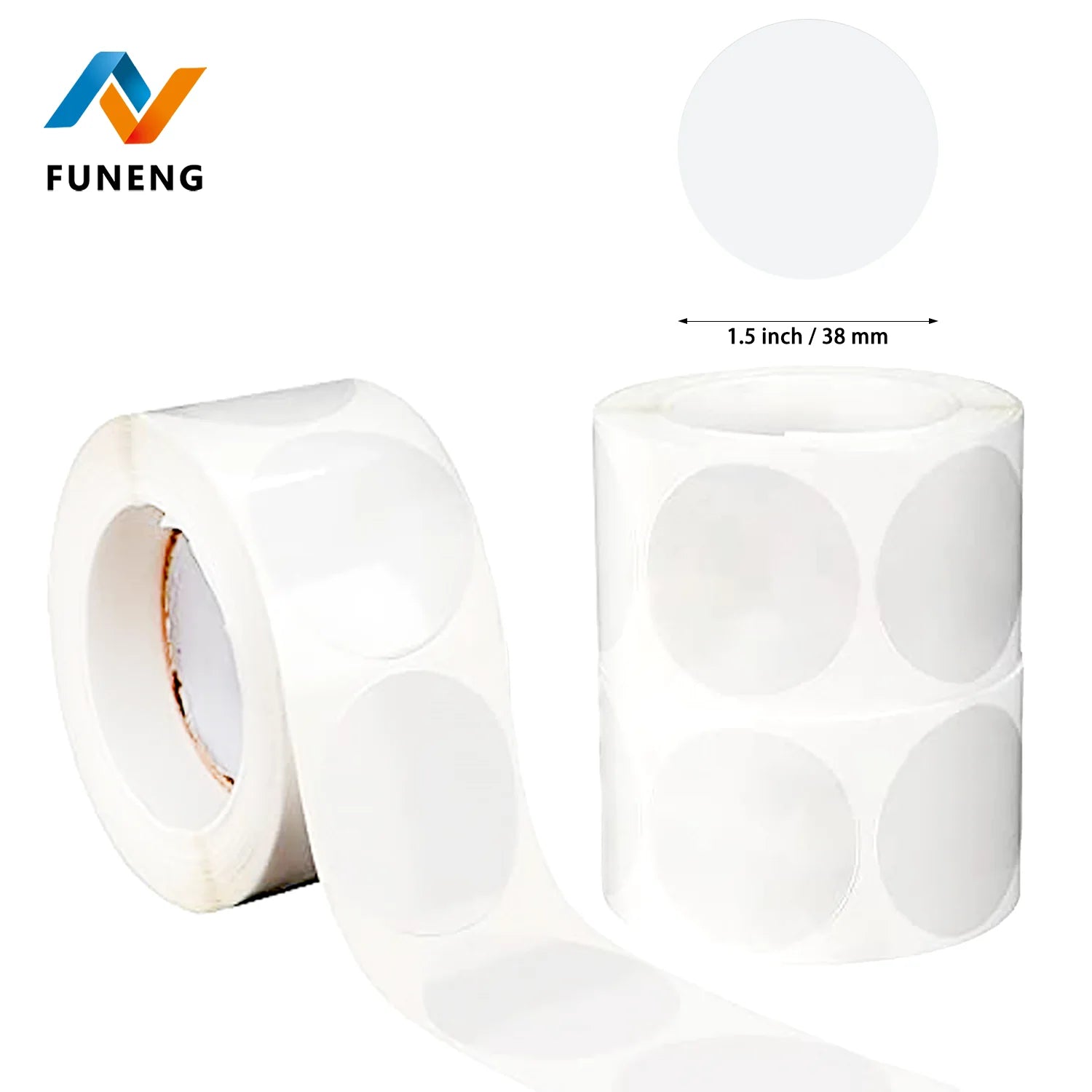 Factory Direct Wholesale Transparent Round Sealing Stickers for Packaging clear Labels Customizable Sizes & Logos Available