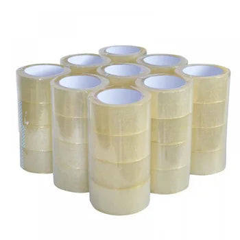 Heavy Duty BOPP Waterproof Packing Tape Single Sided 100m Jumbo Roll for Carton Sealing Use for Box Adhesion