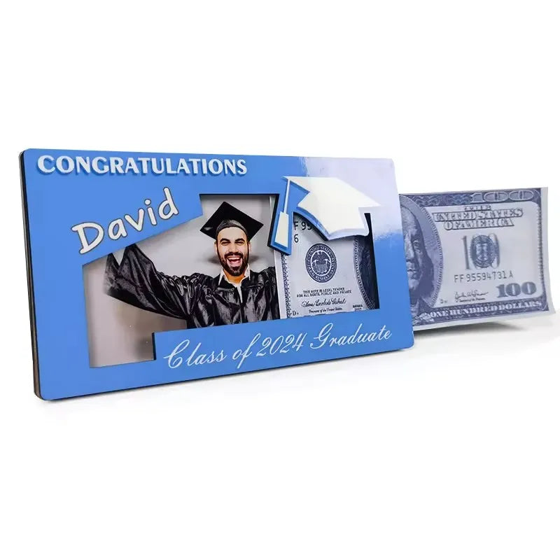 New Design Sublimation Blanks Graduation Photo Frame for DIY Printing