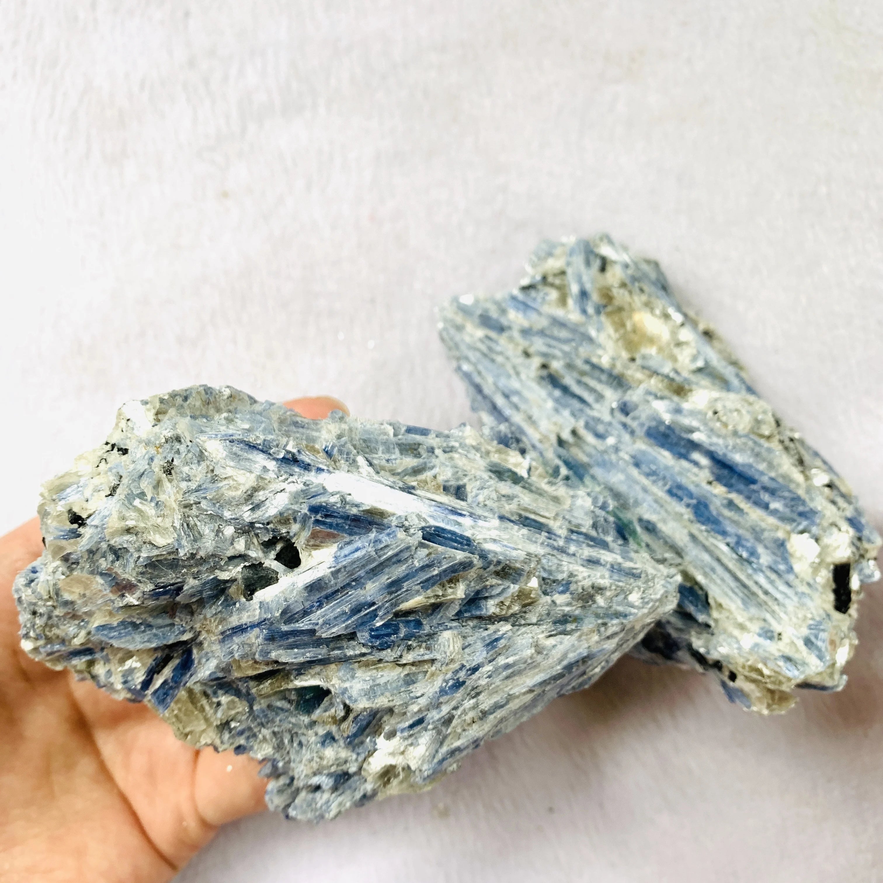 Natural Raw Crystal Quartz Rough Blue Celestite Crystal Stone for Healing