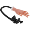 Movable False Hands Nail Training Practice Finger Trainer Tools Silicone Material Nail Practice Hand Nail Art Training Tool