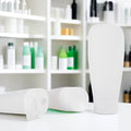 100ml Plastic HDPE Inverted Hotel Shampoo Lotion Bottle for Skin Care Packaging Face Masks Serums with Squeeze Hose Trial Sample
