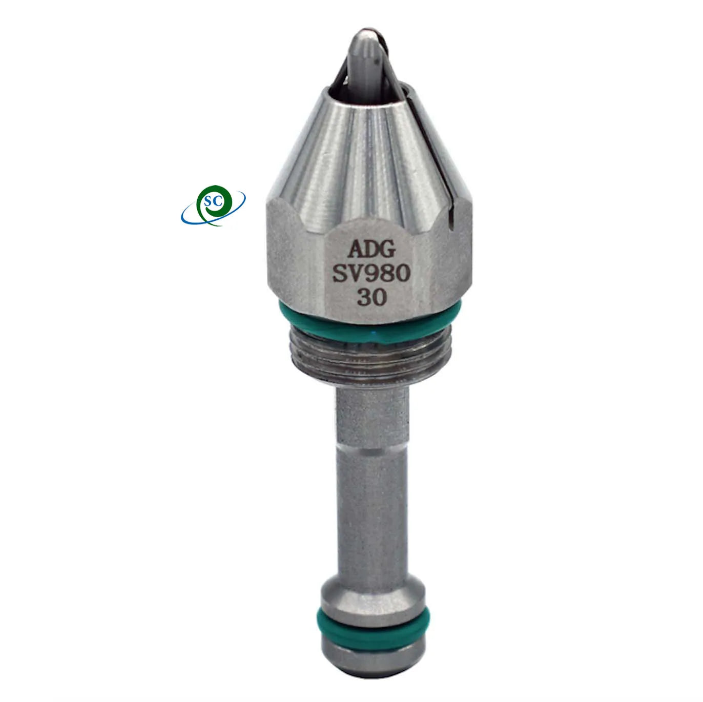 SS 304 Ultrasonic Atomizing Dry Fog Nozzle for Mold Lubrication Disinfect