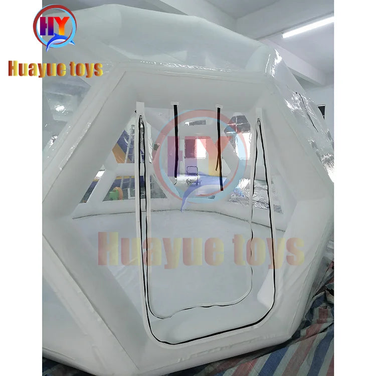 Inflatable Football Domes Tent Transparent Igloo Party Tent Inflatable Transparent Bubble  Display Tent