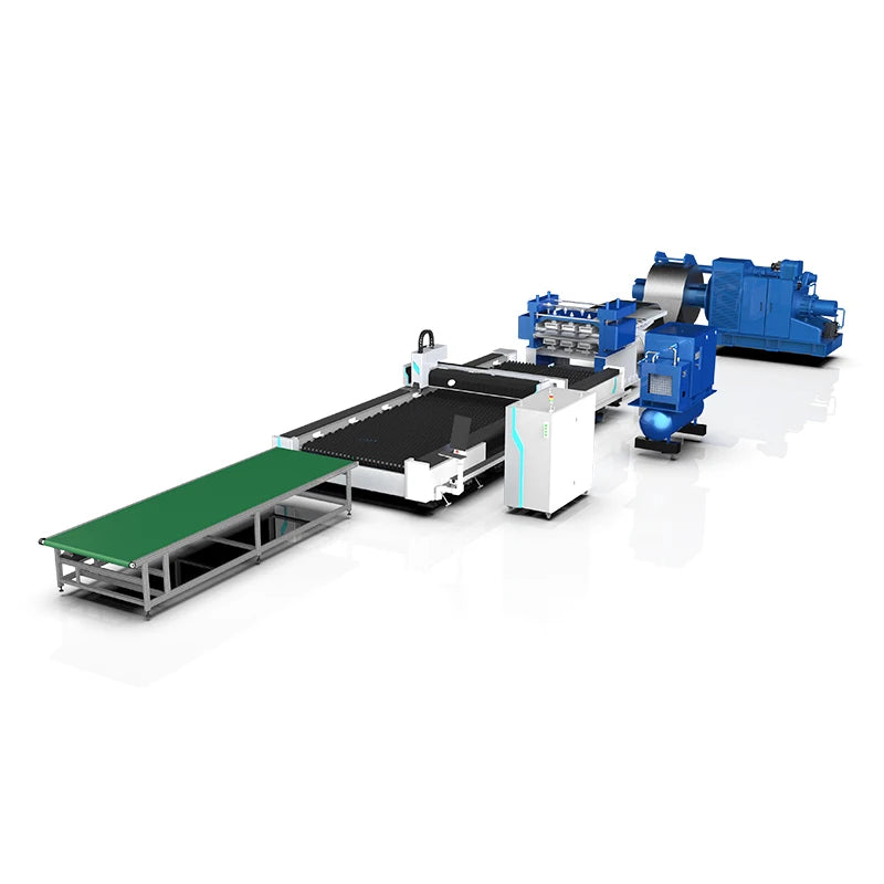 Fiber Laser Cutting Machine for Metal Automatic Feeding Rolled Stainless Galvanized Steel Coil Stock Cutter for Sale