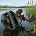 [Germany Stock] Rooblinos AC2000 Waterdrop Reel 7.2:1 Gear Ratio Aluminum Nylon Structure Dual-speed System Anti-reverse Stream