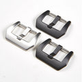 Factory Hot Luxury 18mm 20mm 26mm 24mm Polished Brushed 316L Stainless Strap Steel Clasp Breathable Silicon Band Watch Buckle
