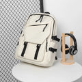 Women's Trendy Designer Backpack for Couple's Use Junior/Senior High School College Students Large Capacity Polyester Durable MegaBDM