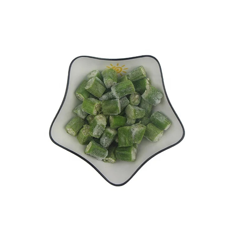 Organic IQF Frozen Vegetable Okra Whole Freshly Processed Wholesale