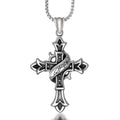 Fashion Custom Design Cross Necklace Jewelry Stainless Steel Celtic Cross Pendant for love God Bless You