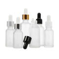 Hot Sale 5ml 10ml 15ml 20ml 30ml 50ml 100ml Frosted Glass Dropper Bottle Frosted Glass Essential Oil Bottle with Low MOQ