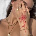 Customize labubu Temporary Sticker Colorful Tattoo Sticker Water Transfer and No Water Transfer Available