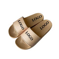 Custom Logo Indoor and Outdoor PVC Soft Sole Customized Slides Sandal Colorful Customized Slipper for French Men