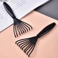 Wanmei Mini Salon Portable Clean Brush Mini Plastic Brush Quickly Large Curved Clean Comb Cleaner