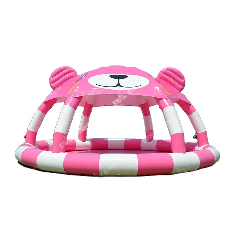 New Design Inflatable Tent Commercial Grade Bumper Car Fence Outdoor Inflatable Games for Party Rentals