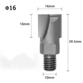 1Pcs Replacement Carbide Tip Wood Cutter 16/20/22/25mm Wood Cutter Bits Tool Kit for Mortice Lock Jig CWB16 Wood Door