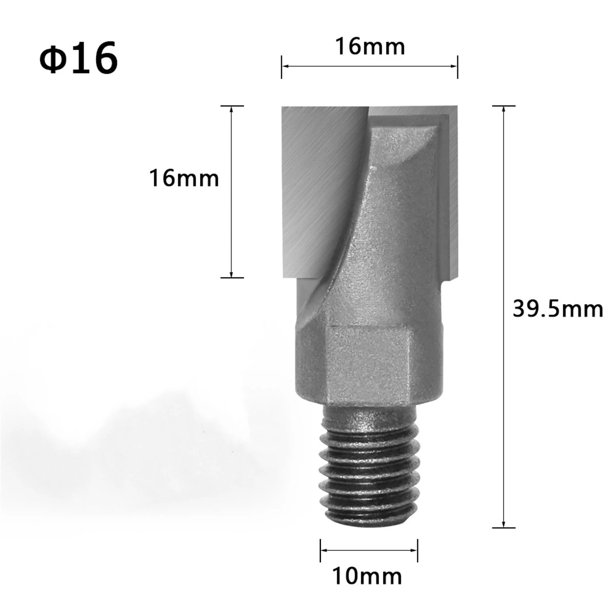 1Pcs Replacement Carbide Tip Wood Cutter 16/20/22/25mm Wood Cutter Bits Tool Kit for Mortice Lock Jig CWB16 Wood Door