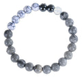 Hot Selling 8 Planets Sun Moon Natural Stone Bracelet Card Healing Crystal Beaded Bracelet for Men and Women