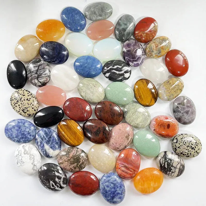 Wholesale Price Natural Rock Polish Rose Amethyst Quartz Healing Palm Stone Gifts