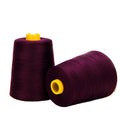 Wholesale 40/2 Sewing Thread Cheap Bonded Hair Weaving 100% Polyester Dyed Pattern