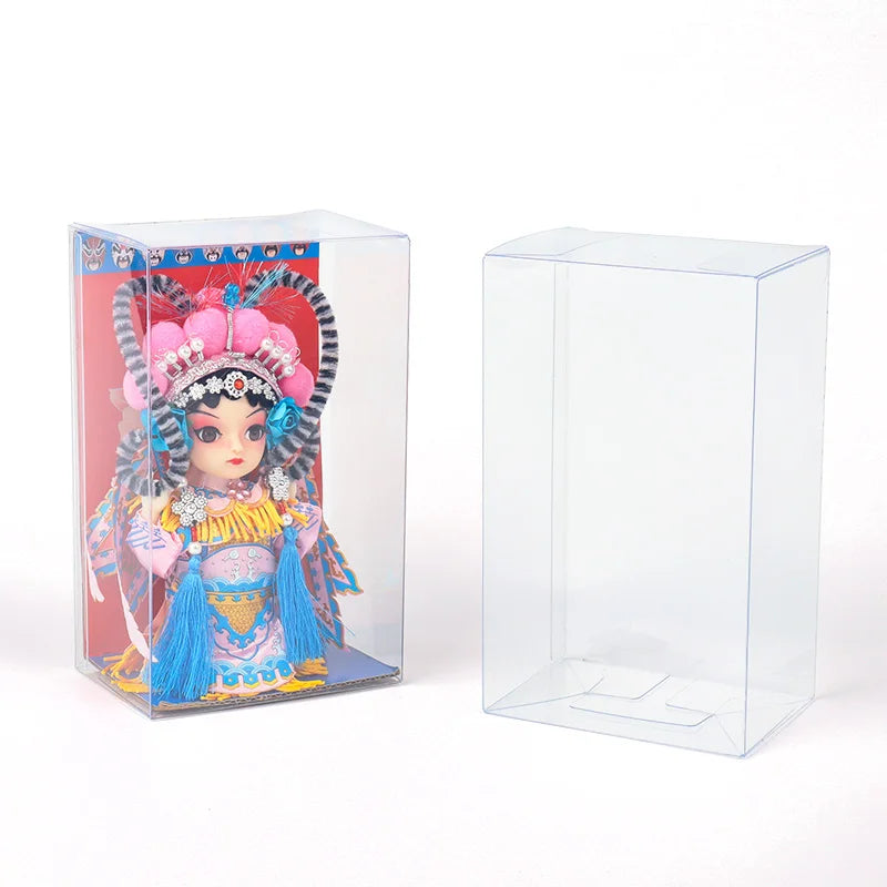 Clear Recyclable Eco-friendly Plastic Packaging Box Recycled PET/PVC Materials for Craft Gift Display Custom Retail Packaging