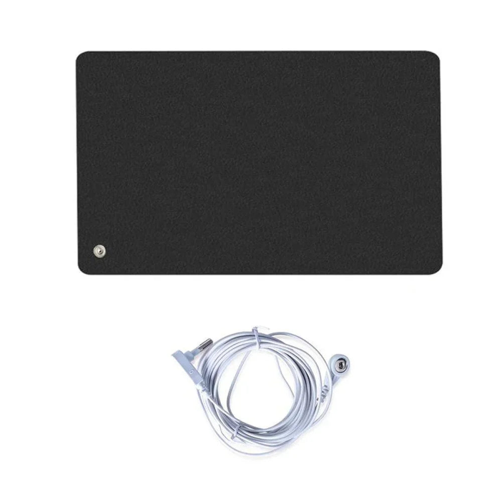 90*60 cm Grounding Health Yoga Mat with Connection Cord Earthing Foot Pad for Sleep Earth Connected Wellness